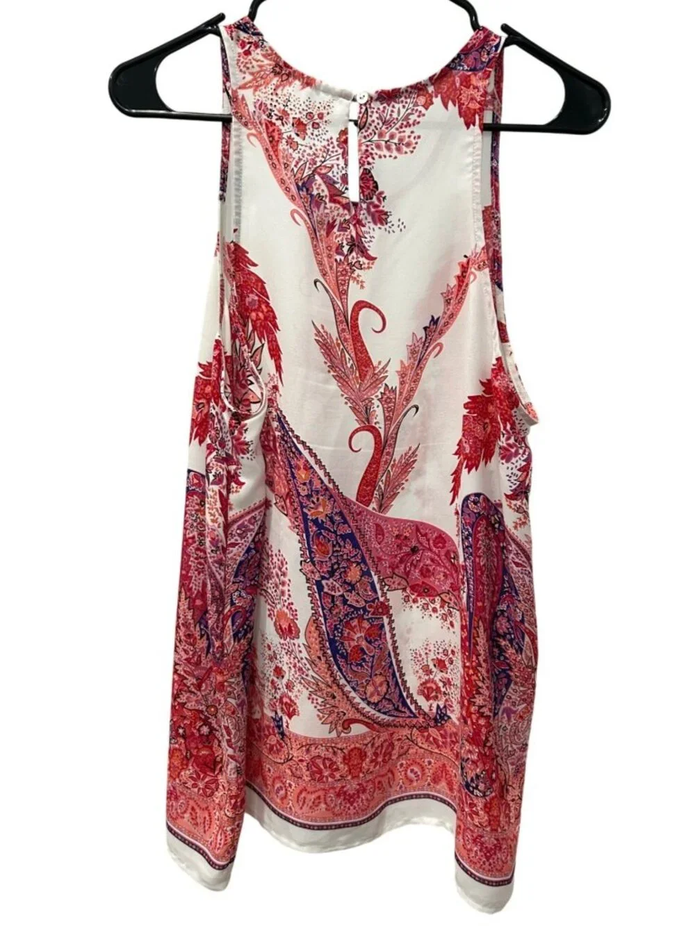 Violet & Claire Large Sleeveless Paisley Print Boho Dress Festival Party Summer